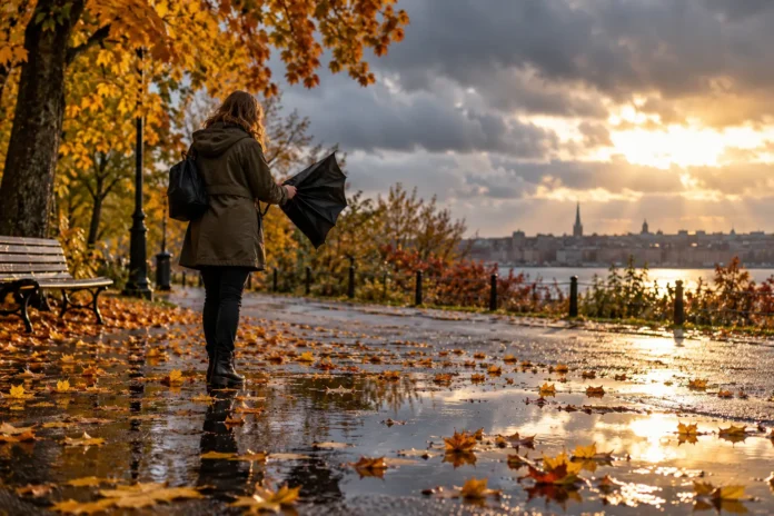 vädret 21–25 oktober 2026