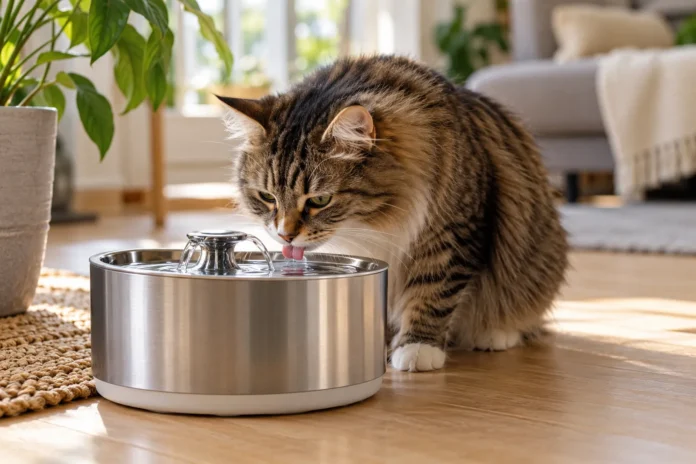 vattenfontän katt bäst i test