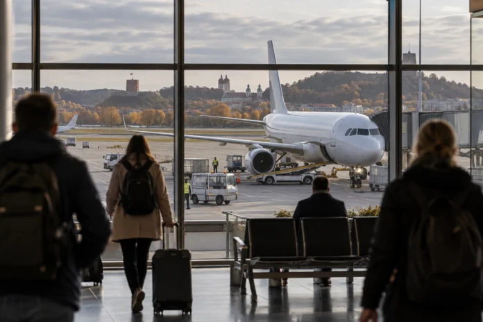 Vilnius flygplats drönarlarm