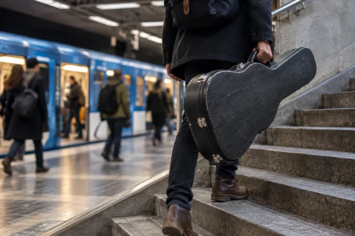 William Sundman Sääf slutar spela i tunnelbanan